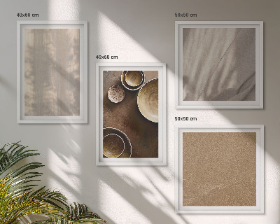 Set tablouri gata de agățat Structuri texturi minimalism
