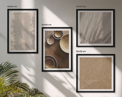 Set tablouri gata de agățat Structuri texturi minimalism