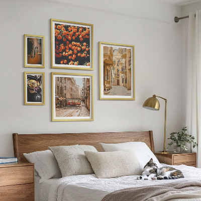 Decorațiune de perete set tablouri Străzi fermecătoare ale aromelor