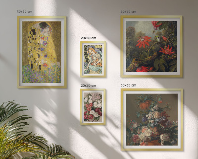 Polyptic înrămat Compoziții de artă florală