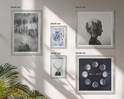Set de tablouri decorative pentru perete cu motive naturale din natură