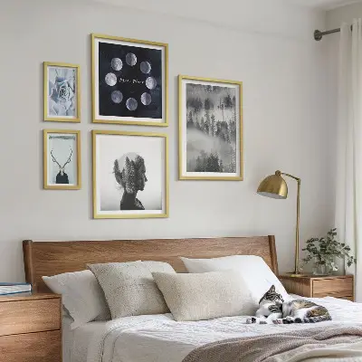 Set de tablouri decorative pentru perete cu motive naturale din natură