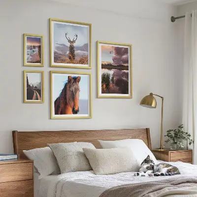 Set de tablouri decorative de perete cu tematică peisaj natural