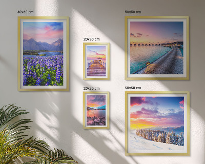 Polyptic înrămat Peisaje natură munți priveliști