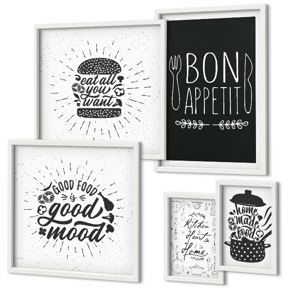 Polyptic înrămat Inspirații în bucătărie