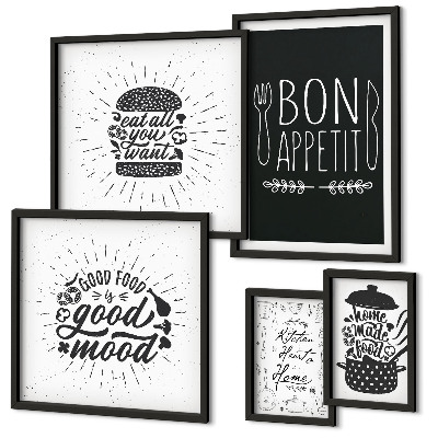 Polyptic înrămat Inspirații în bucătărie