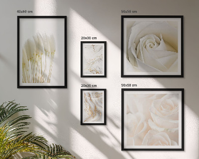 Decorațiune de perete set tablouri Accente de marmură albă roz