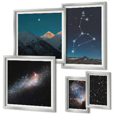 Polyptic înrămat Constelațiile cosmice ale galaxiei