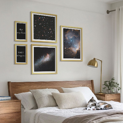 Decorațiune de perete set tablouri Motivația inspirațiilor cosmice