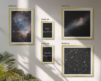 Decorațiune de perete set tablouri Motivația inspirațiilor cosmice