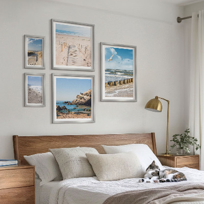 Decorațiune de perete set tablouri Peisaje de plajă de pe litoral