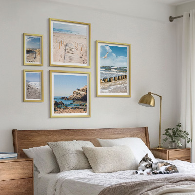 Decorațiune de perete set tablouri Peisaje de plajă de pe litoral