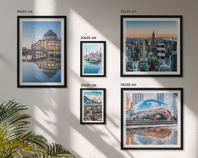 Decorațiune de perete set tablouri Peisaje urbane arhitectură natură