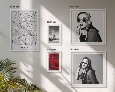 Polyptic înrămat Accente elegante ale modei pariziene