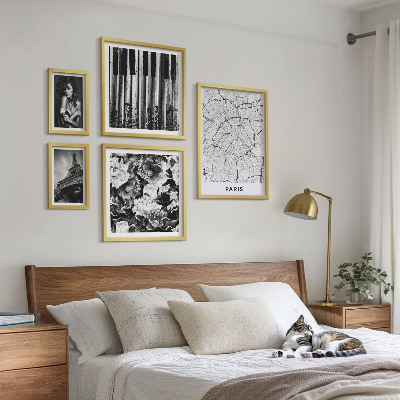 Decorațiune de perete set tablouri Arhitectură elegantă în stil parizian