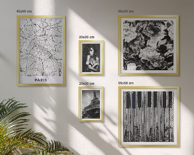 Decorațiune de perete set tablouri Arhitectură elegantă în stil parizian