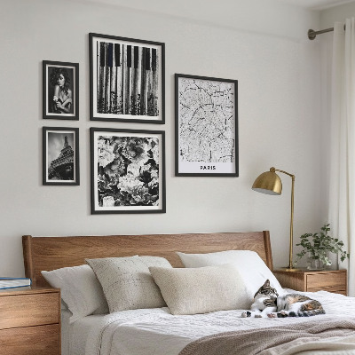 Decorațiune de perete set tablouri Arhitectură elegantă în stil parizian