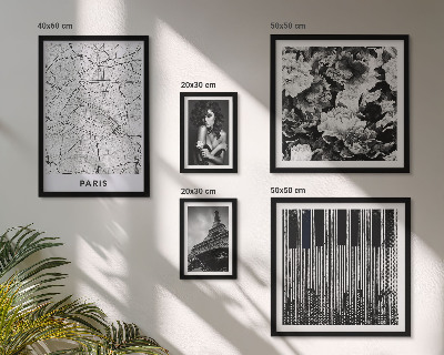 Decorațiune de perete set tablouri Arhitectură elegantă în stil parizian
