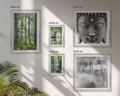Set tablouri decorative pentru perete cu teme zen relaxante pentru natură