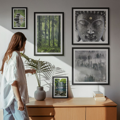 Decorațiune de perete set tablouri Teme Zen Relaxante pentru Natură