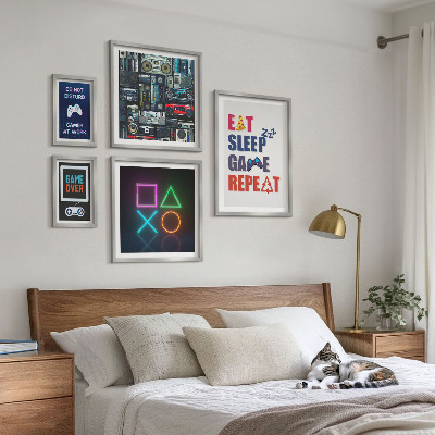 Polyptic înrămat Decorațiuni elegante pentru jucători