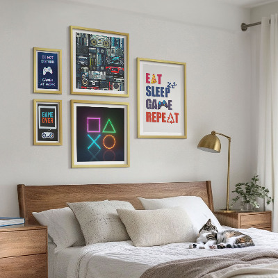 Polyptic înrămat Decorațiuni elegante pentru jucători