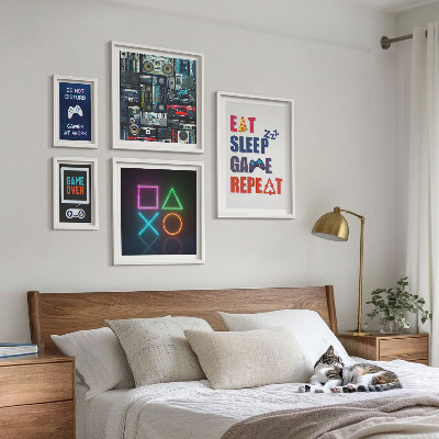 Polyptic înrămat Decorațiuni elegante pentru jucători