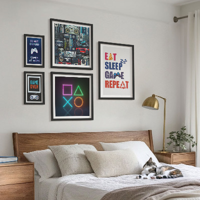 Polyptic înrămat Decorațiuni elegante pentru jucători