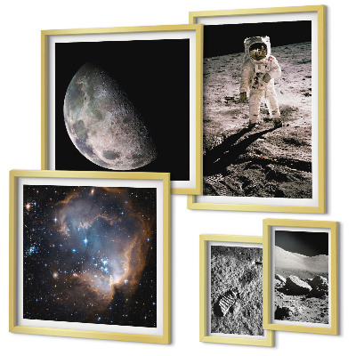 Polyptic înrămat Descoperiri și secrete cosmice