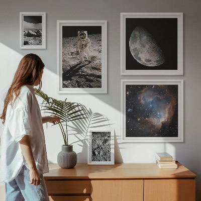 Polyptic înrămat Descoperiri și secrete cosmice