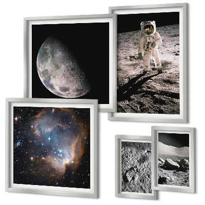 Polyptic înrămat Descoperiri și secrete cosmice