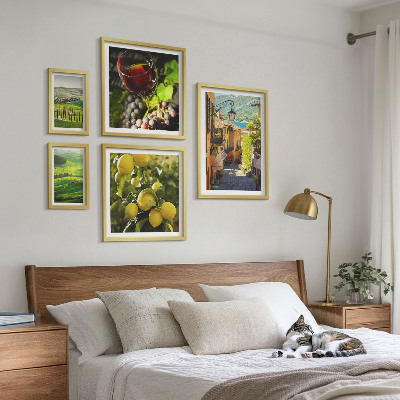 Decorațiune de perete set tablouri Peisajele fermecătoare ale Toscanei