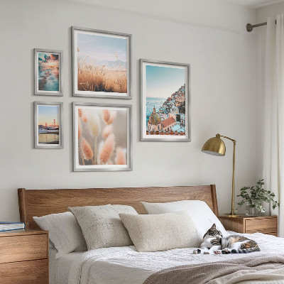 Decorațiune de perete set tablouri Peisaje de coastă, natură