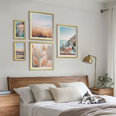 Decorațiune de perete set tablouri Peisaje de coastă, natură