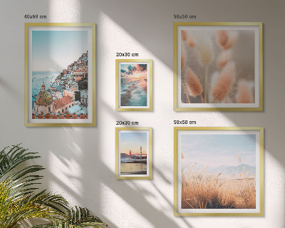 Decorațiune de perete set tablouri Peisaje de coastă, natură