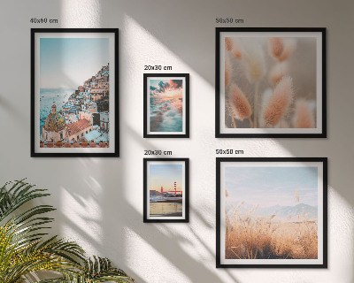 Decorațiune de perete set tablouri Peisaje de coastă, natură