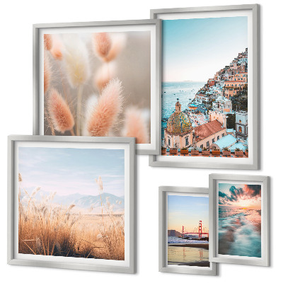 Decorațiune de perete set tablouri Peisaje de coastă, natură