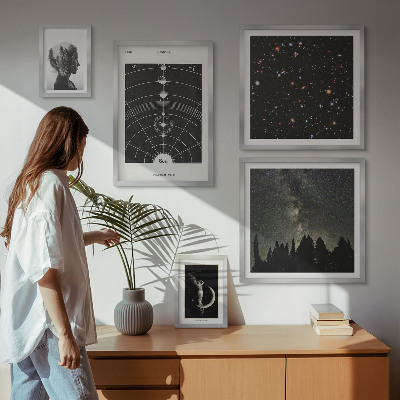 Polyptic înrămat Inspirații cosmice ale galaxiei