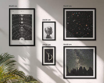 Polyptic înrămat Inspirații cosmice ale galaxiei
