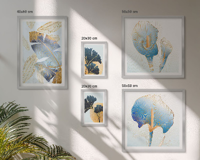 Decorațiune de perete set tablouri Motive vegetale moderne