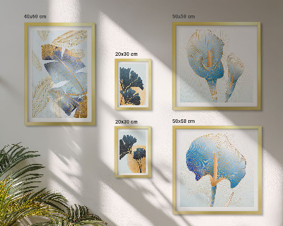 Decorațiune de perete set tablouri Motive vegetale moderne