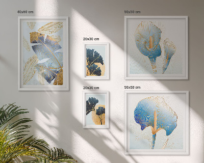 Decorațiune de perete set tablouri Motive vegetale moderne