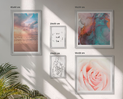 Decorațiune de perete set tablouri Peisaje marine romantice