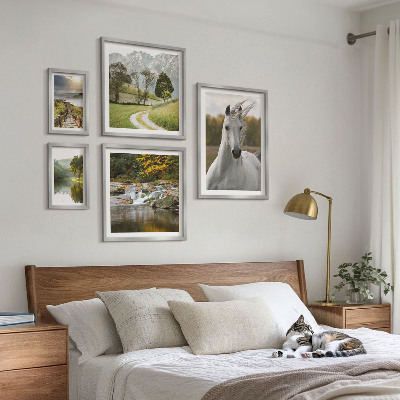 Decorațiune de perete set tablouri Peisaje Peisaje Cai