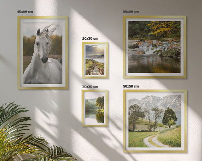 Decorațiune de perete set tablouri Peisaje Peisaje Cai