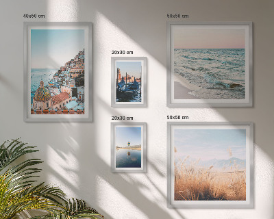 Decorațiune de perete set tablouri Vederi fermecătoare la malul mării