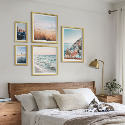Decorațiune de perete set tablouri Vederi fermecătoare la malul mării