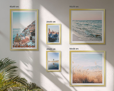 Decorațiune de perete set tablouri Vederi fermecătoare la malul mării