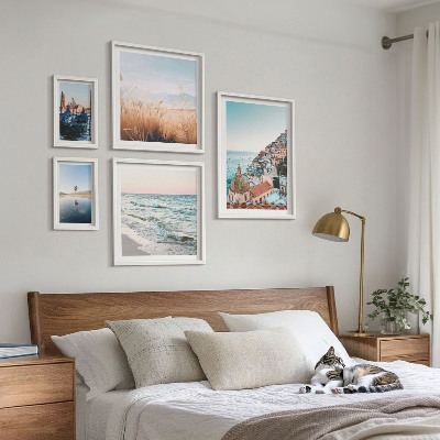 Decorațiune de perete set tablouri Vederi fermecătoare la malul mării