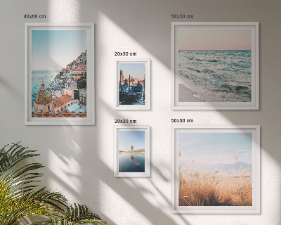 Decorațiune de perete set tablouri Vederi fermecătoare la malul mării